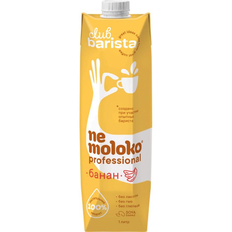 NeMoloko соевое с бананом 1 л