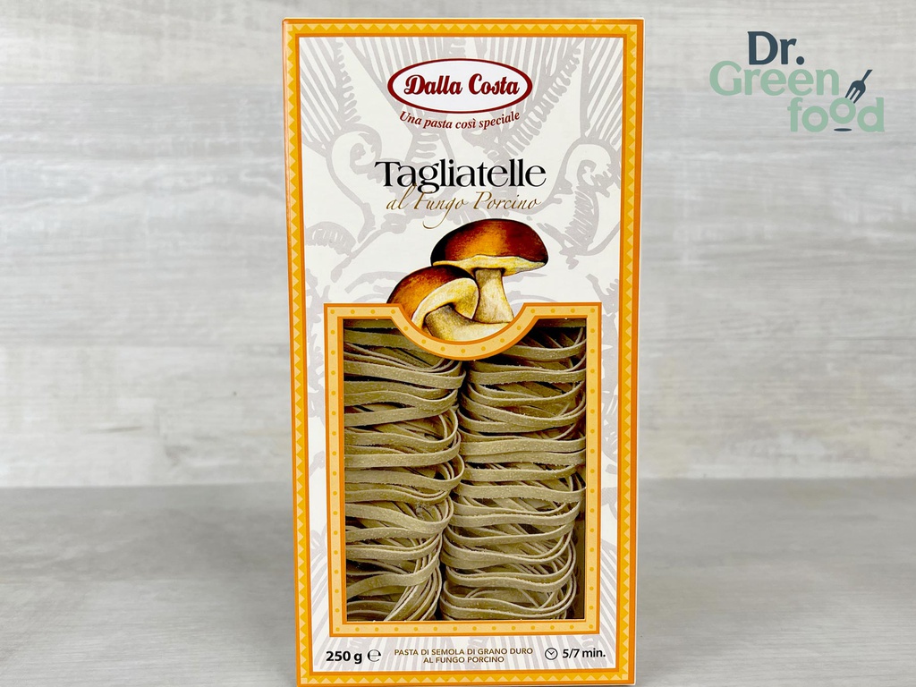 Макароны Dalla Costa Fusilli лапша Tagliatelle с грибным вкусом 250 г