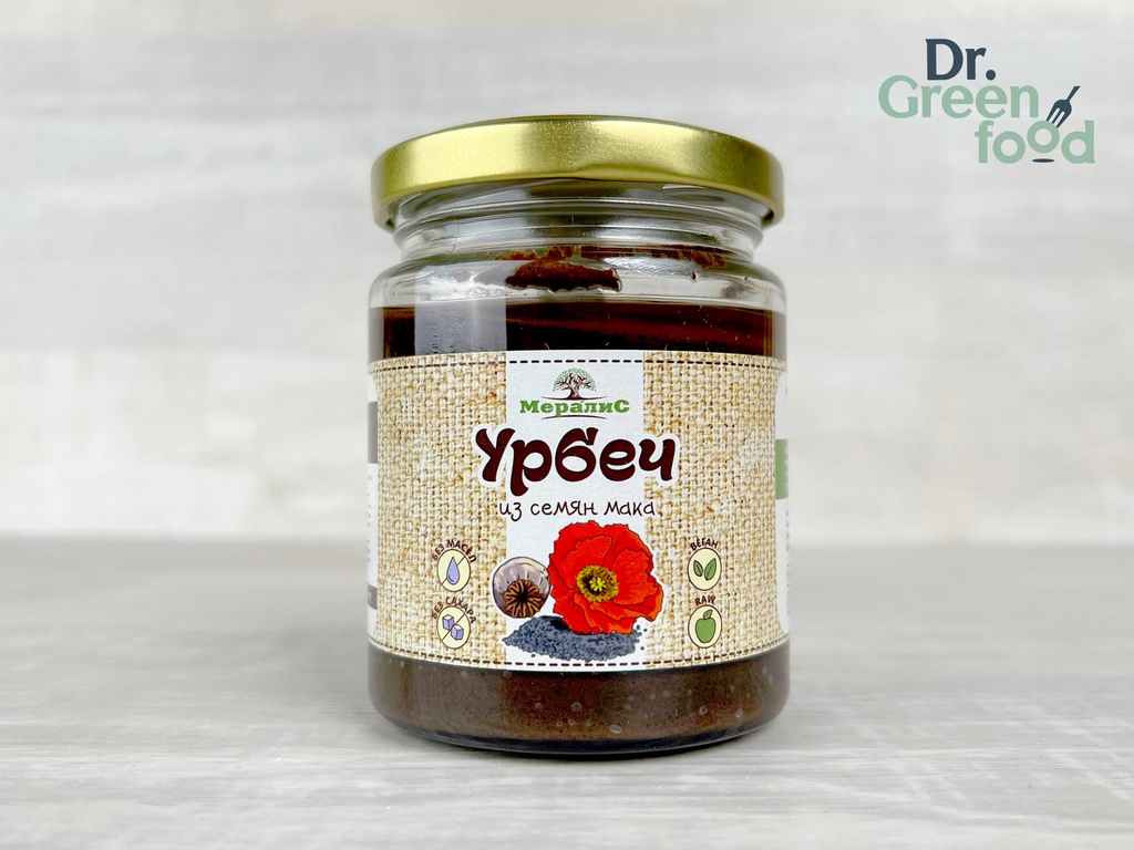 Урбеч из семян мака Мералис, 230г