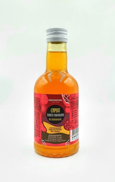 Сироп топинамбура Манго-Маракуйя Goodtraditions, 260г