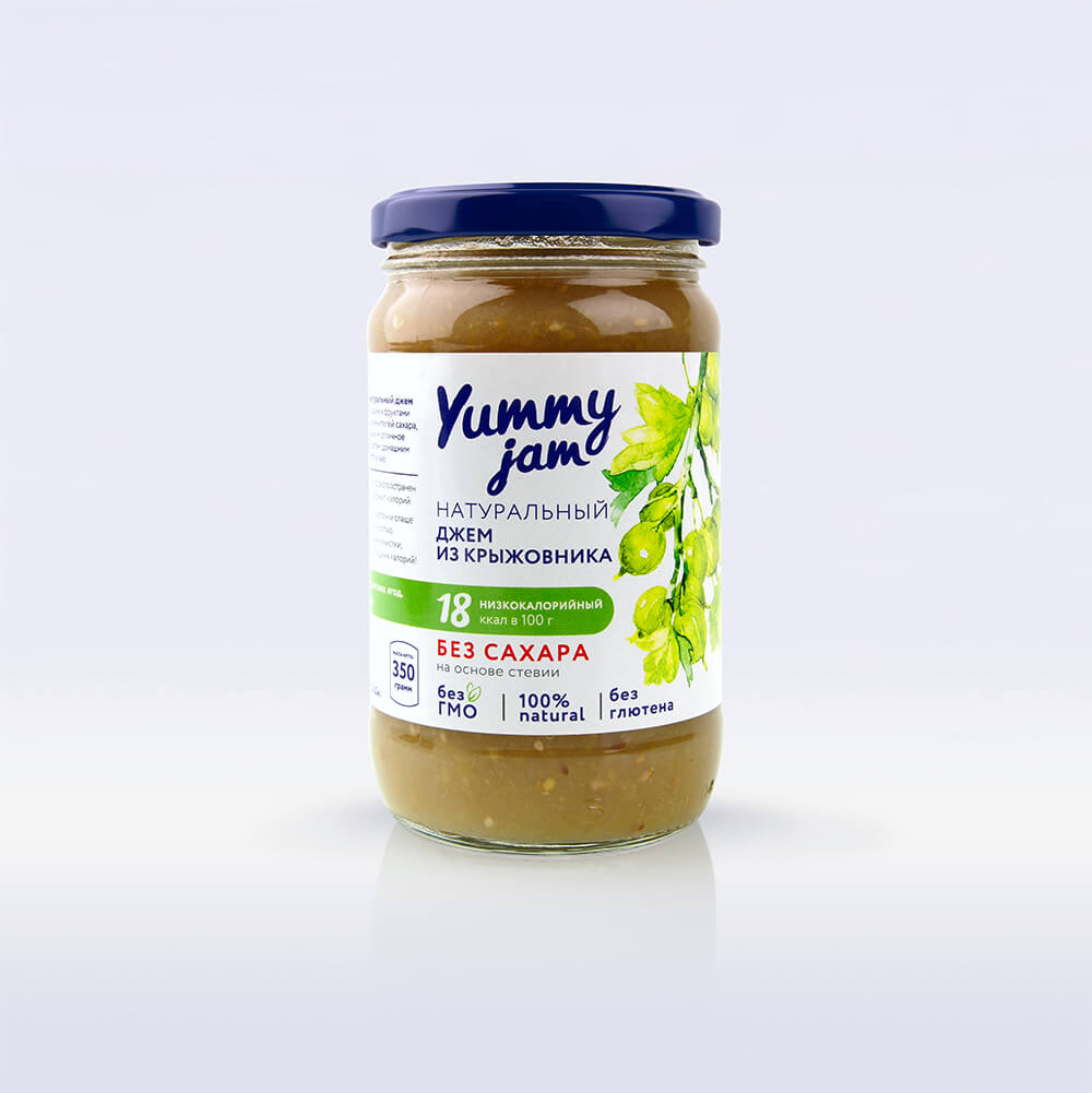 Джем Yummy из крыжовника, 350г