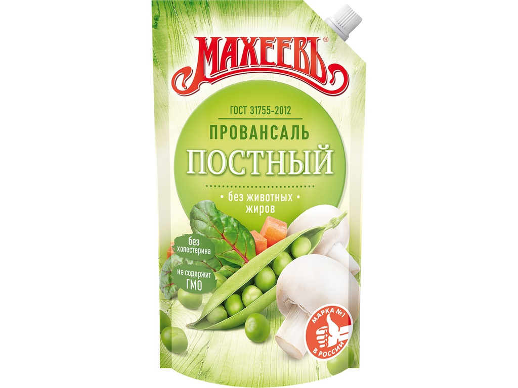 Майонезный соус Махеевъ Постный провансаль, 390 г