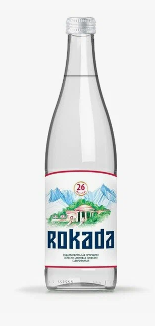 Вода минеральная ROKADA, 0,5л стекло