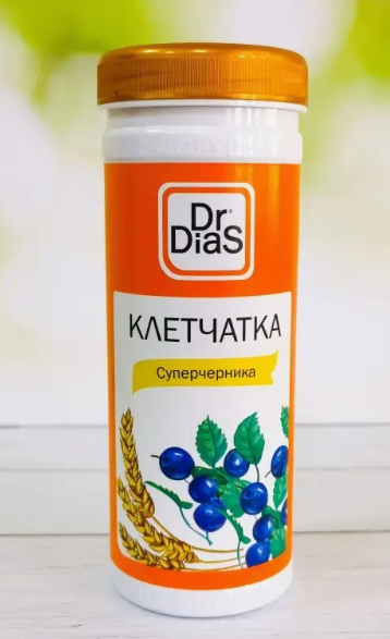 Клетчатка Суперчерника Dr.DiaS, 170г