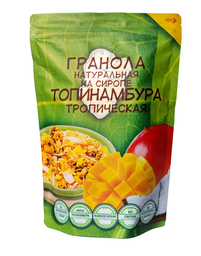 Гранола Тропическая на сиропе топинамбура Посадъ, 250г
