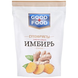 Имбирь в сахаре Good Food, 130г