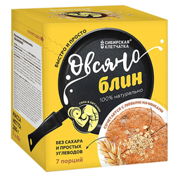 Овсяноблин (смесь для приготовления) Сибирская клетчатка, 280гр